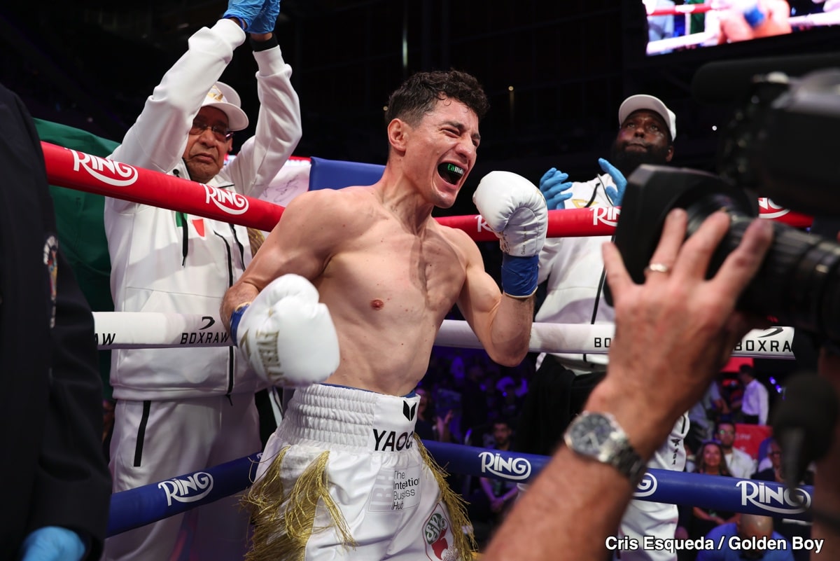 Image: Boxing Results: Stevenson's Escape, Zepeda's Outrage