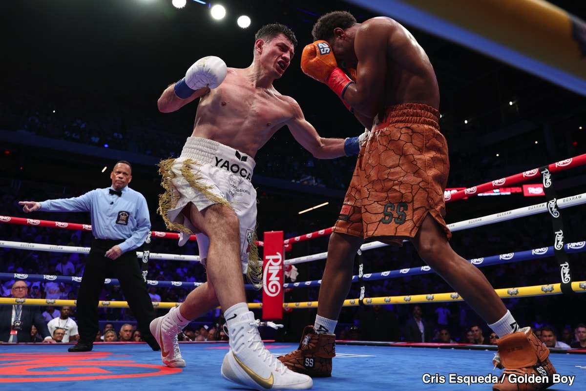 Image: Boxing Results: Stevenson's Escape, Zepeda's Outrage