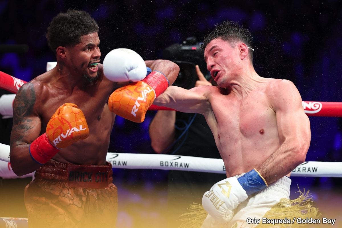 Image: Boxing Results: Stevenson's Escape, Zepeda's Outrage