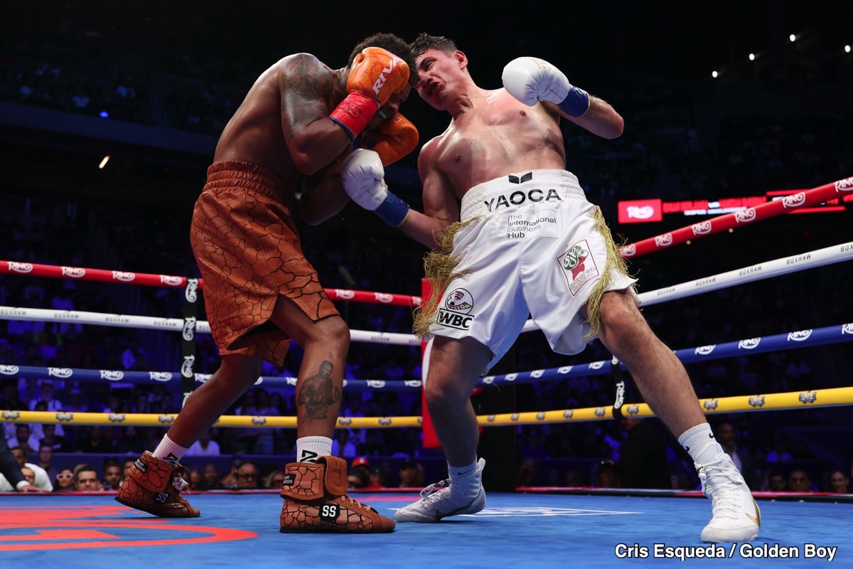 Image: Boxing Results: Stevenson's Escape, Zepeda's Outrage