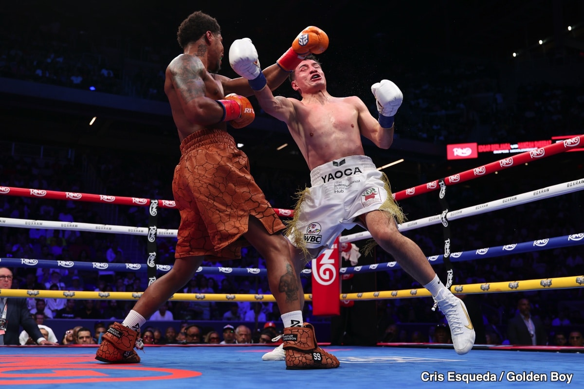 Image: Boxing Results: Stevenson's Escape, Zepeda's Outrage