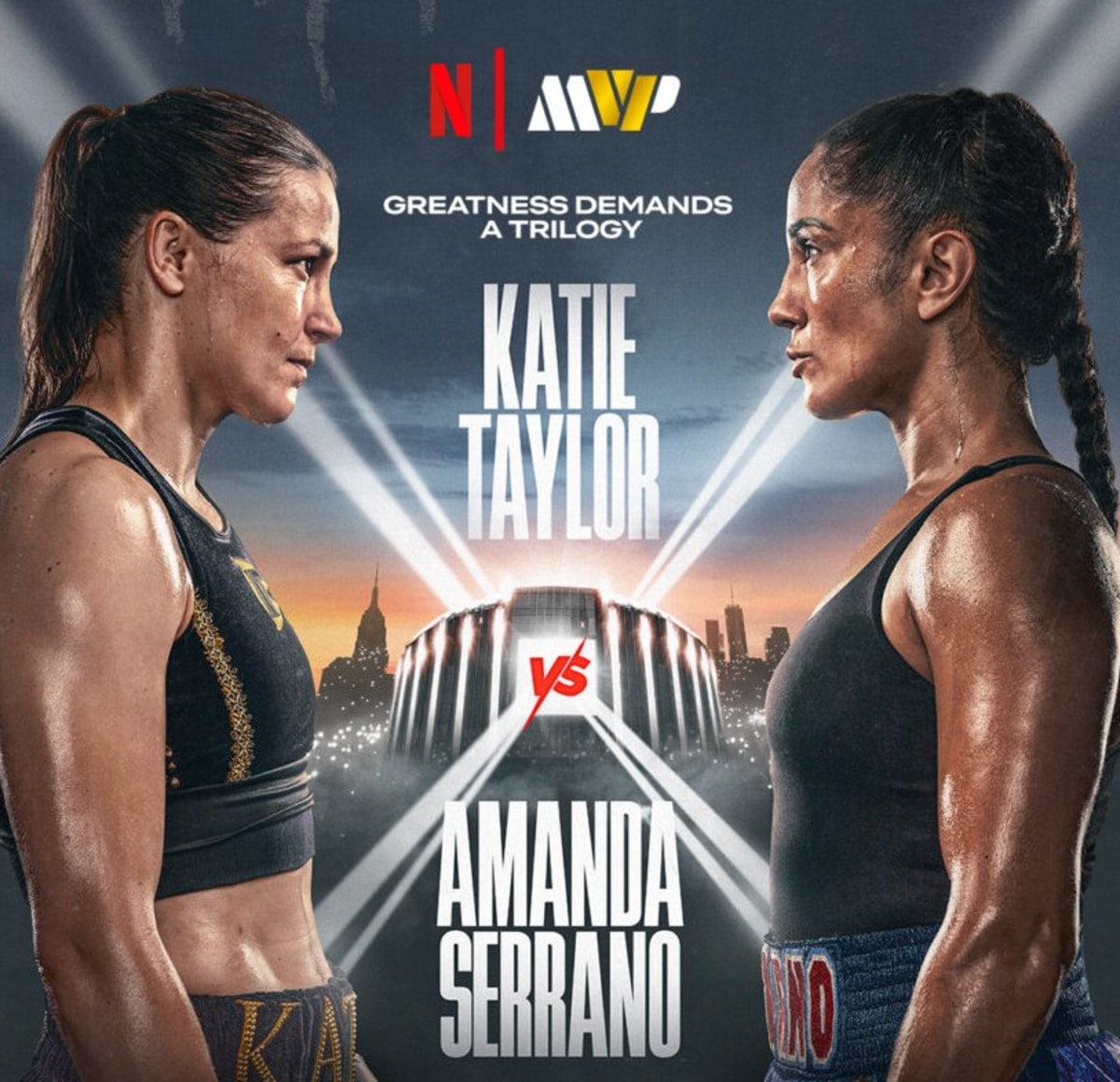Image: Taylor vs Serrano 3 Friday Night, Live On Netflix 