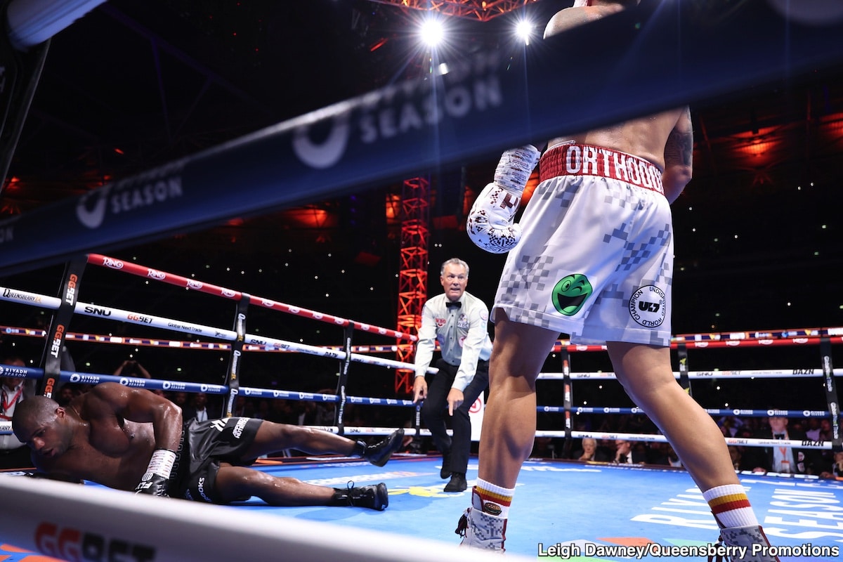 Image: Tonight's Live Results: Usyk vs. Dubois 2 - From London