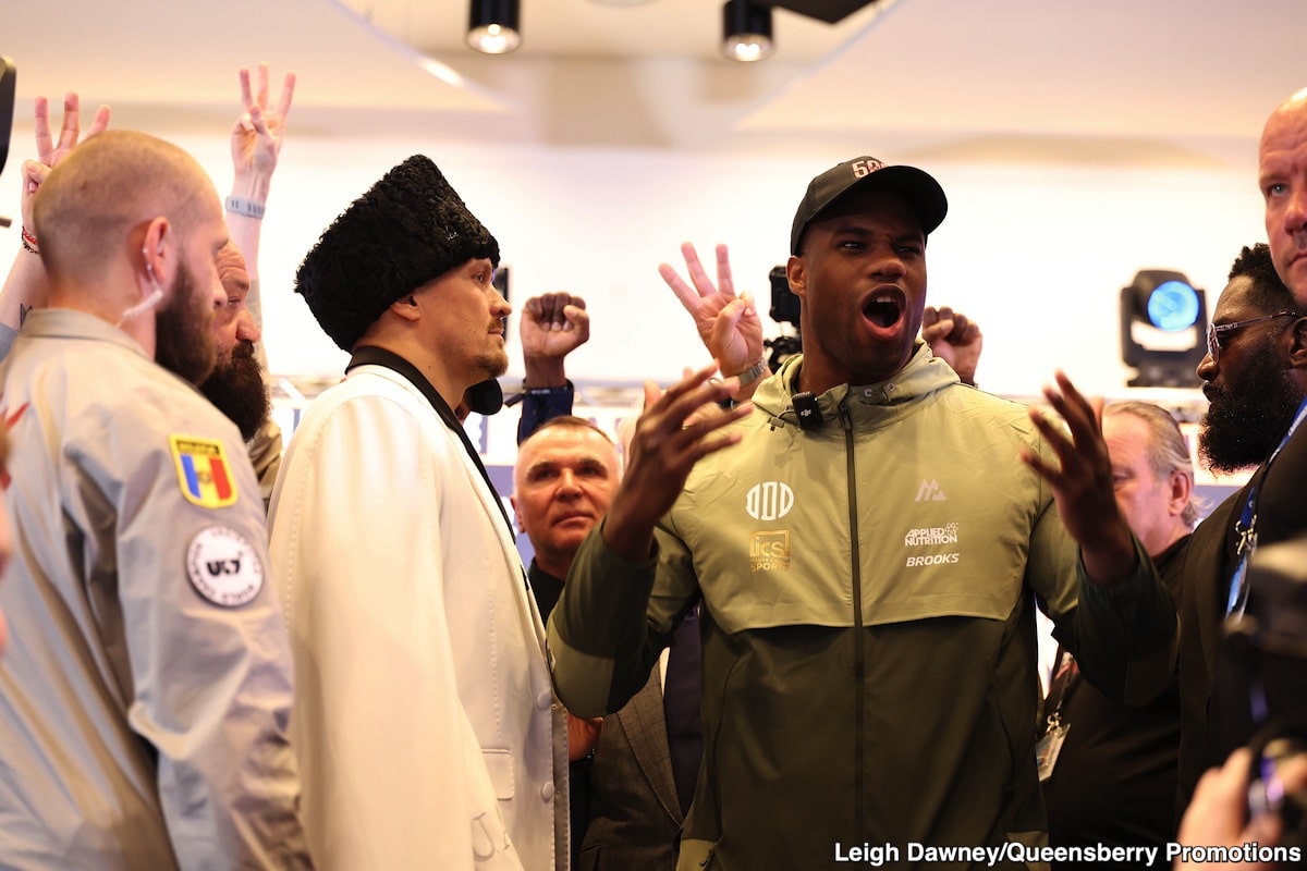 Image: Usyk Vows to CRUSH Dubois at Wembley! Can Age Defy Power in This Heavyweight Rematch?