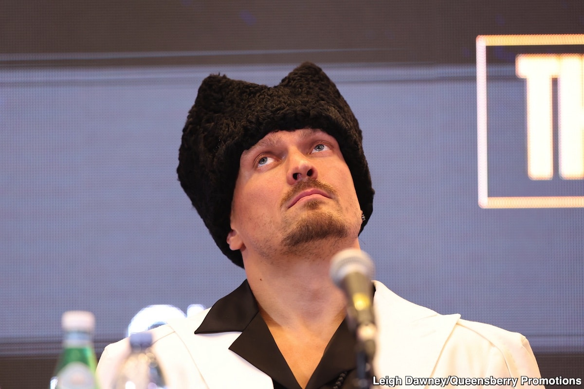 Image: Usyk Vows to CRUSH Dubois at Wembley! Can Age Defy Power in This Heavyweight Rematch?