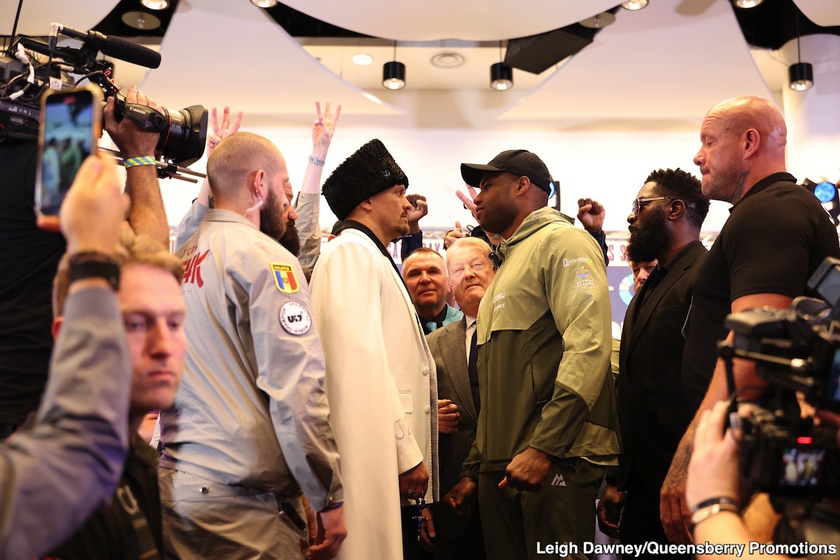 Image: Usyk Vows to CRUSH Dubois at Wembley! Can Age Defy Power in This Heavyweight Rematch?