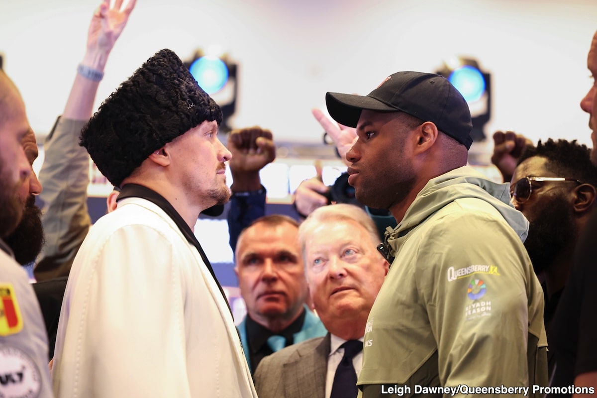 Image: Usyk Vows to CRUSH Dubois at Wembley! Can Age Defy Power in This Heavyweight Rematch?