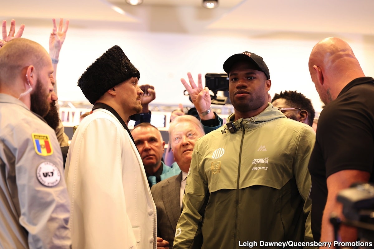 Image: Usyk Vows to CRUSH Dubois at Wembley! Can Age Defy Power in This Heavyweight Rematch?