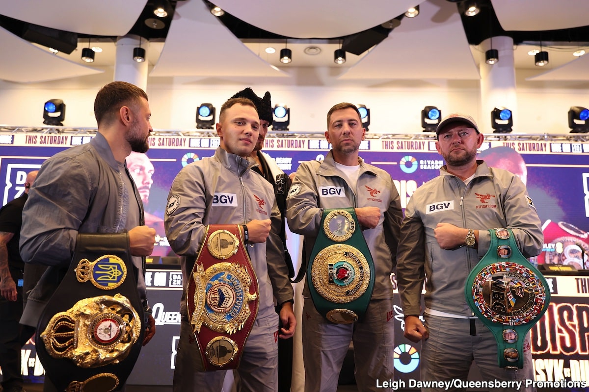 Image: Usyk Vows to CRUSH Dubois at Wembley! Can Age Defy Power in This Heavyweight Rematch?