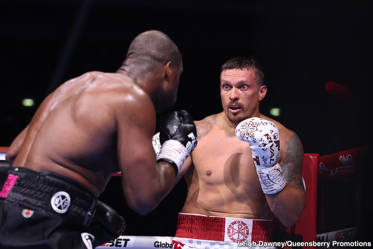 Image: Eddie Hearn on Usyk's Dominance: How He "Beat Up" Daniel Dubois