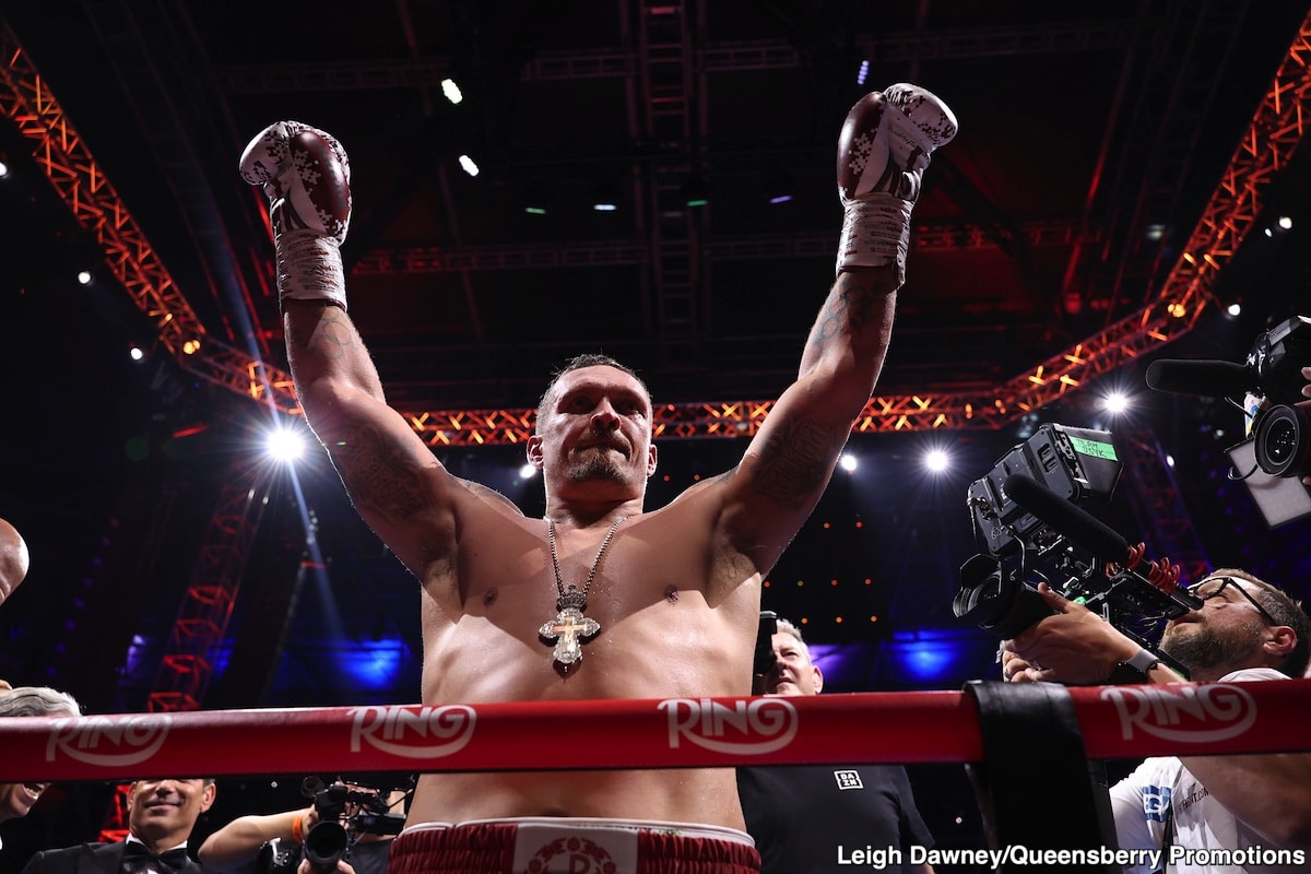 Image: Boxing Results: Usyk Unleashes a Cataclysmic KO on Dubois, Forging Undisputed Heavyweight Immortality!