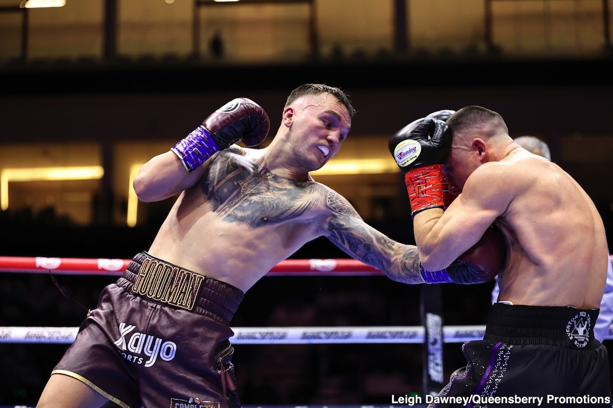 Image: Boxing Results: Ball Survives Goodman's Late-Round Surge