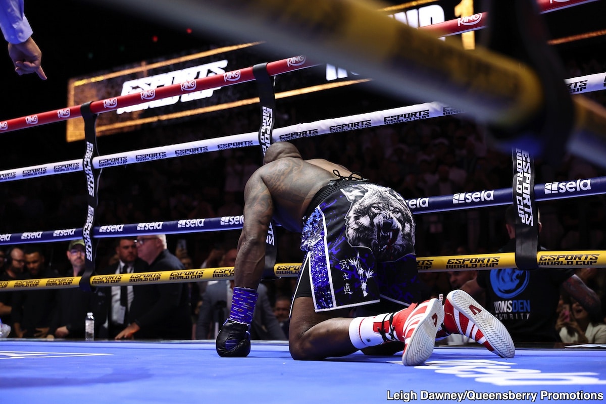 Image: Boxing Results: Itauma's Ferocious Attack Ends Whyte's Career with a Shocking KO
