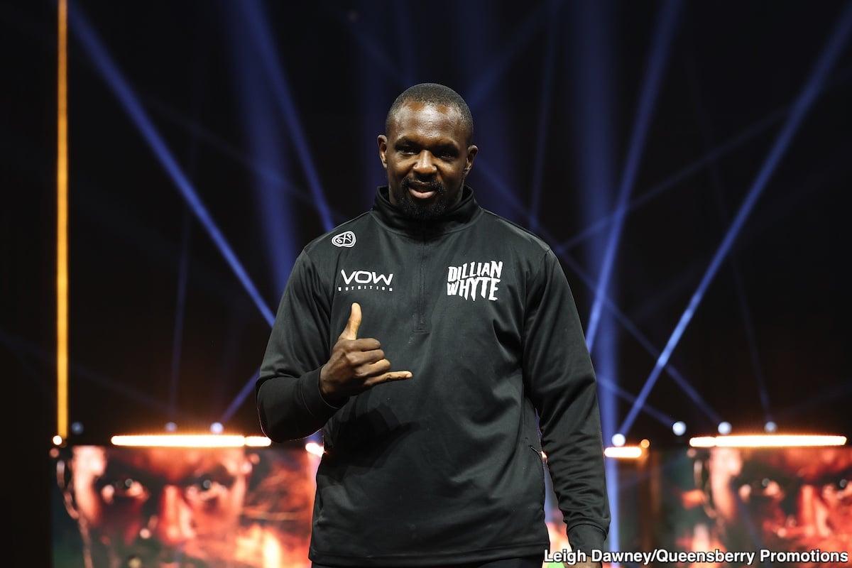Image: Dillian Whyte's Emotional Grand Arrivals: The 'Baby Snatcher' Gaffe Sparks a Heated Response, But Whyte Remains Confident Against Moses Itauma