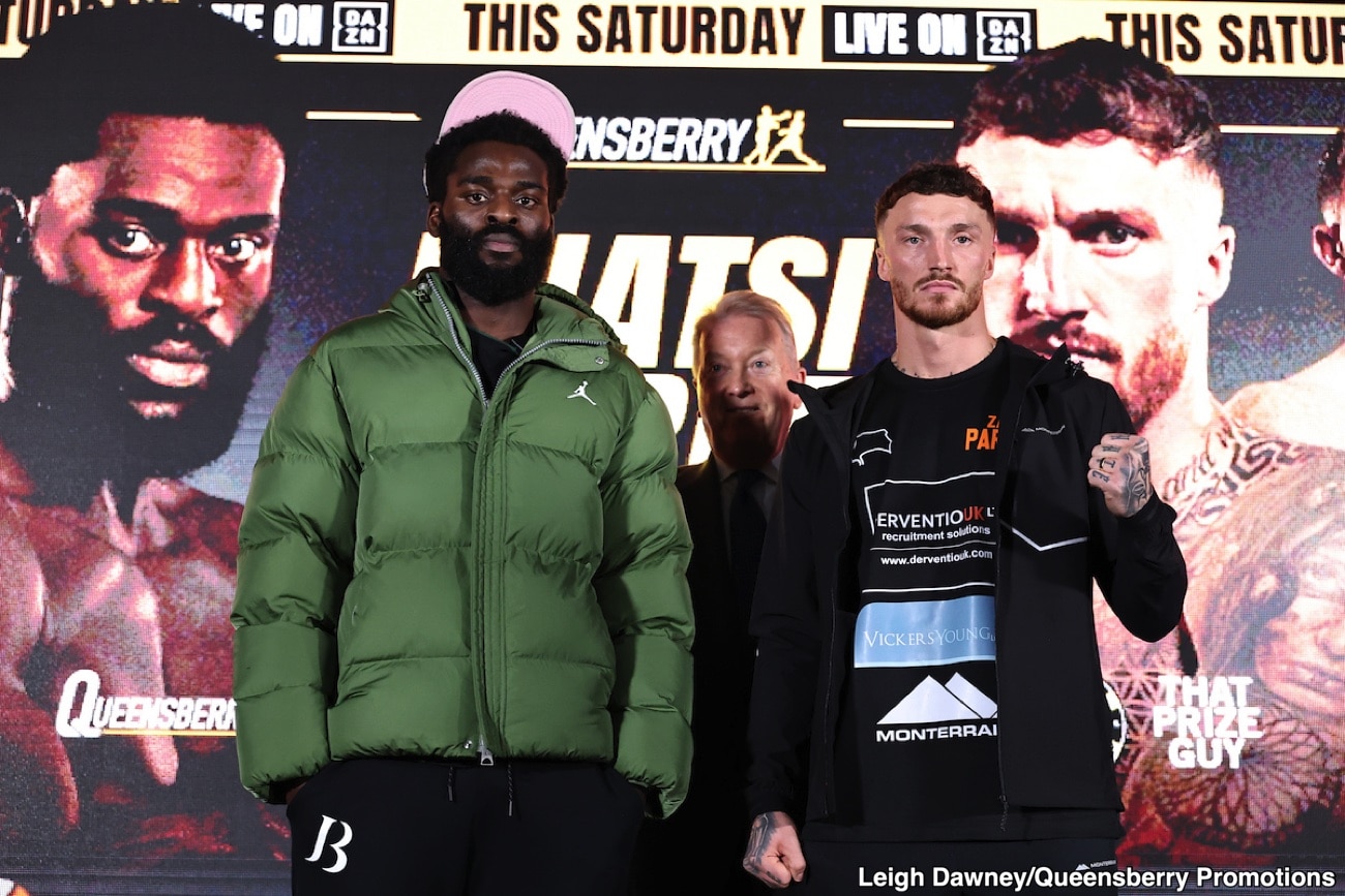 Image: Buatsi vs. Parker Queensberry Showdown In Manchester on November 1st