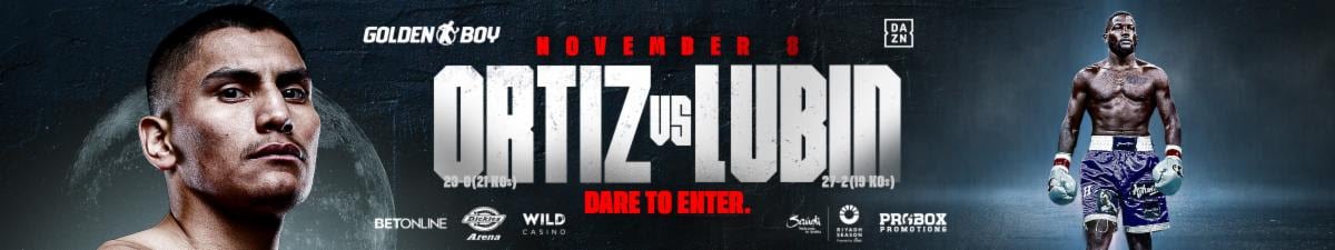 Image: November 8 in Fort Worth: Vergil Ortiz Jr. Takes on Erickson Lubin for WBC Interim Title