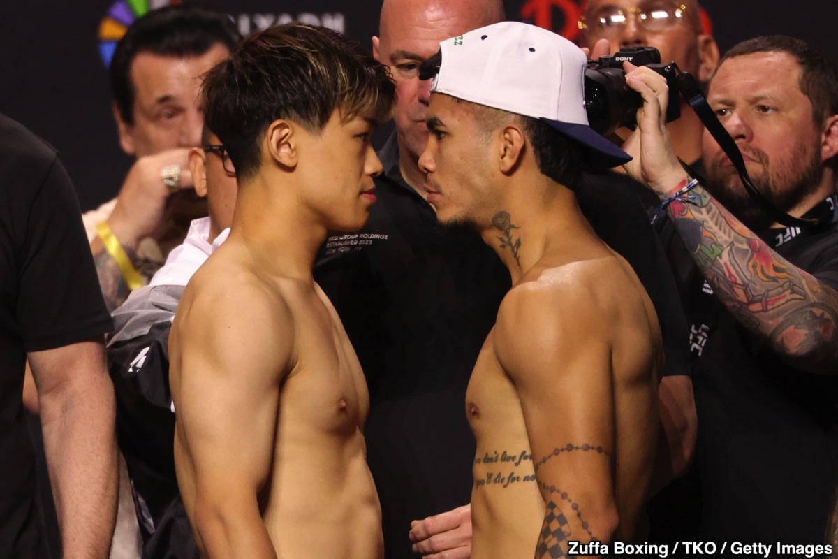 Image: Canelo Alvarez 167.5 vs. Terence Crawford 167.5 - Official Weigh-in results for Saturday