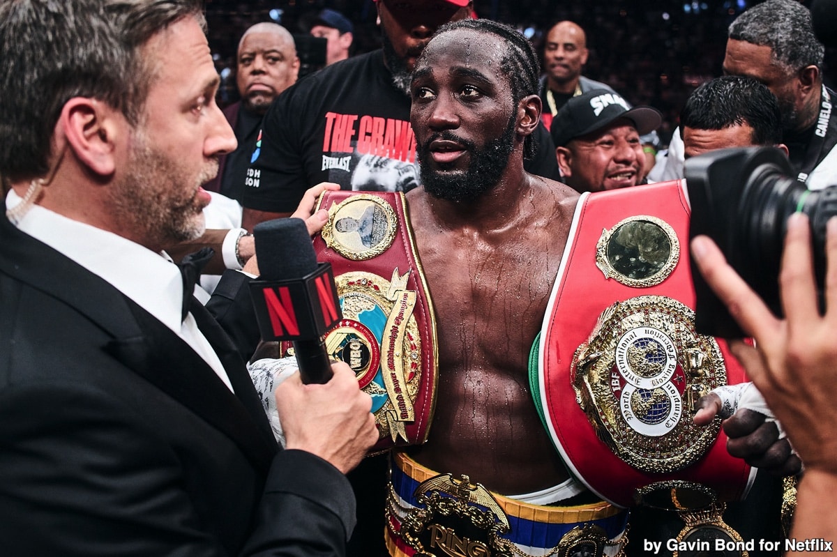 Image: Crawford's Ambiguous 'Whatever' Signals a Search for the Biggest Fight