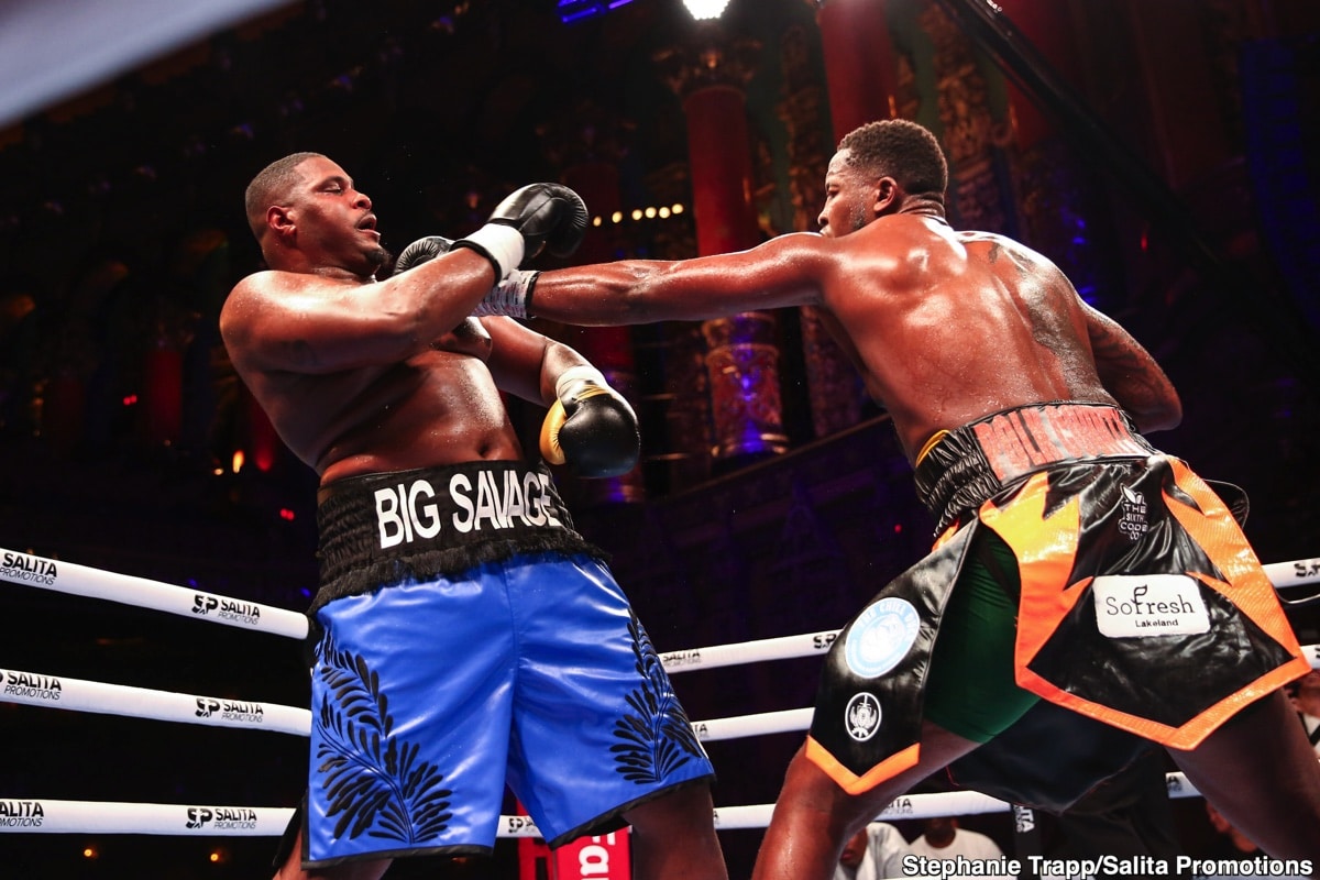 Image: Boxing Results: Brandon Moore Thoroughly Outboxes DeAndre Savage