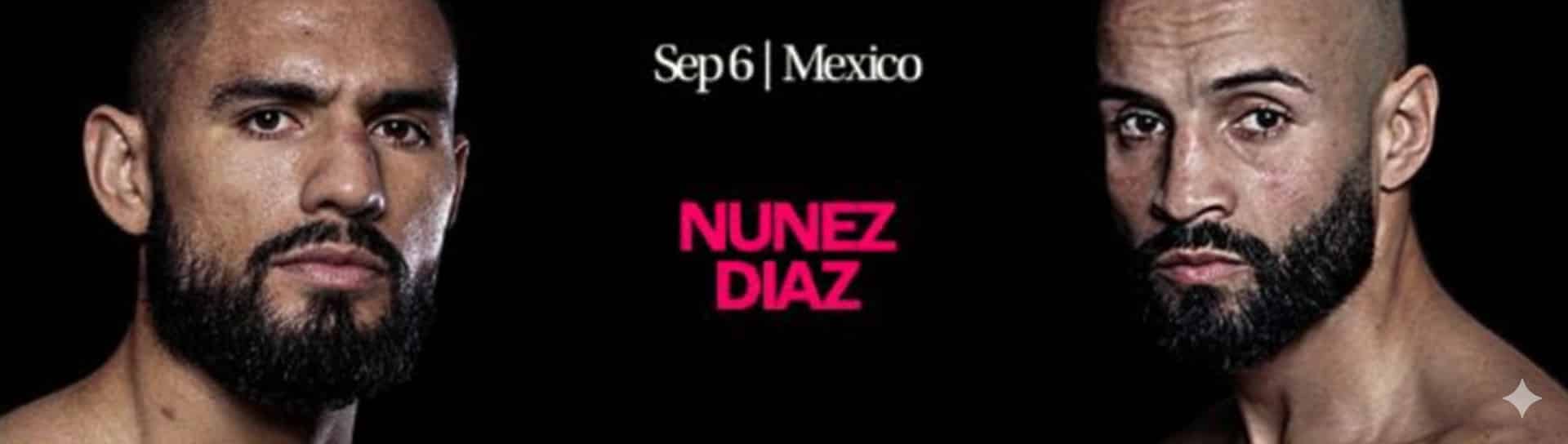 Image: 'Sugar' Nunez's Homecoming Title Defense Against Christopher Diaz-Velez This Saturday on September 6