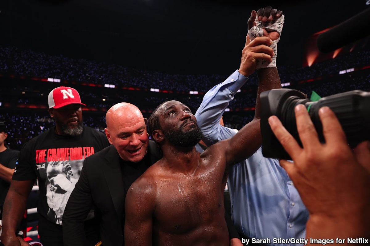 Image: Boxing Results: Crawford Shocks The Boxing World With WIn Over Canelo