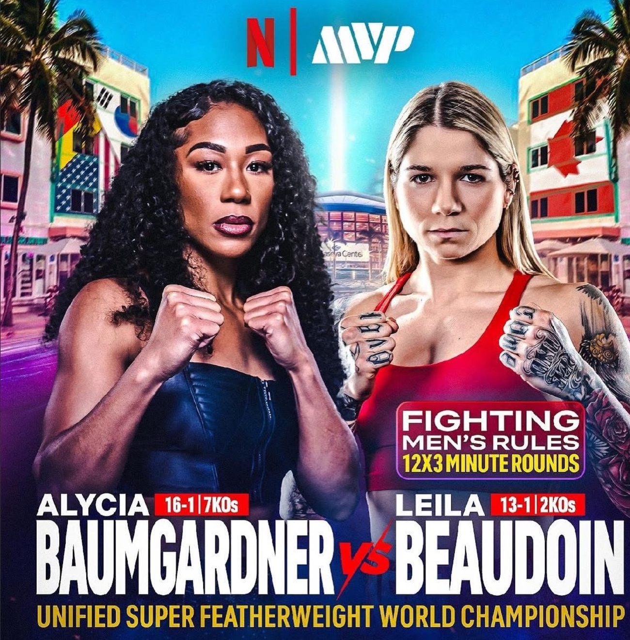 Image: Baumgardner And Beaudoin Will Fight For Equality And The Unified World Title 