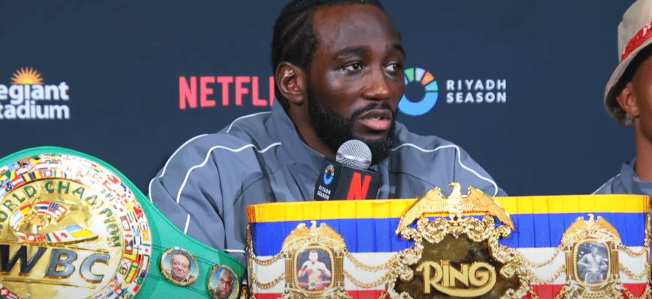 Image: Crawford's Ambiguous 'Whatever' Signals a Search for the Biggest Fight