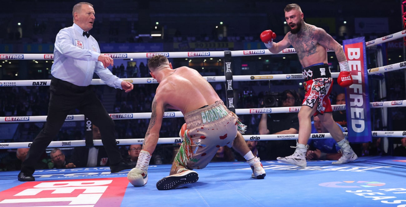 Image: Boxing Results: Crocker's Knockdowns Seal the Win Against Donovan