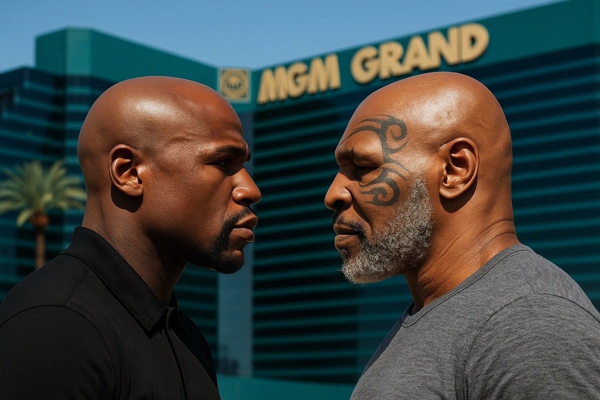 Image: Mike Tyson and Floyd Mayweather Sign for 2026 Showdown in Historic Boxing Event