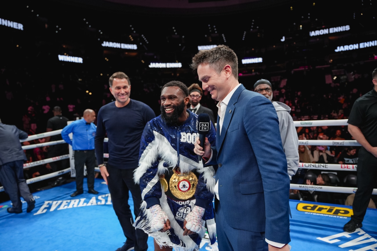 Image: Ennis Sends Message to De La Hoya: ‘Tell Vergil Ortiz to Sign the Contract’ for a Mega Fight at 154