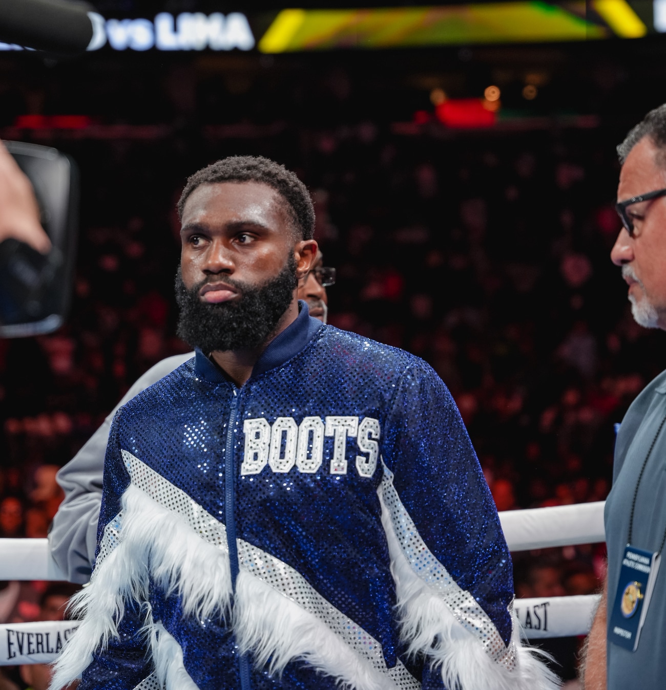 Image: WBA Champ Abass Baraou Says He’s “Down for a Fight” With Jaron ‘Boots’ Ennis After Watching His First-Round Destruction of Lima
