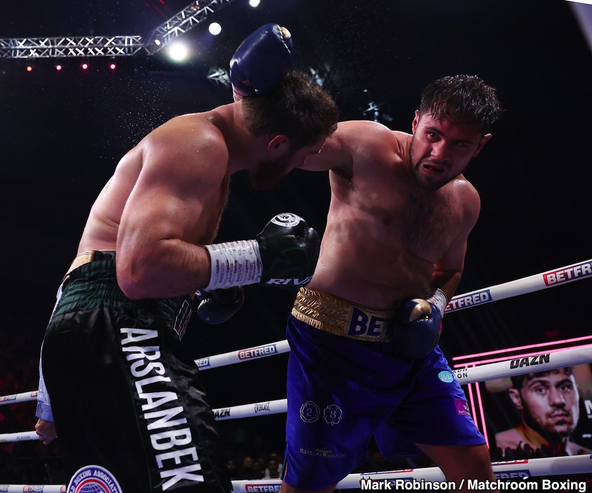 Image: Boxing Results: Arslanbek Makhmudov Survives Late Scare to Defeat Dave Allen in Brutal Heavyweight Slugfest at Sheffield Arena