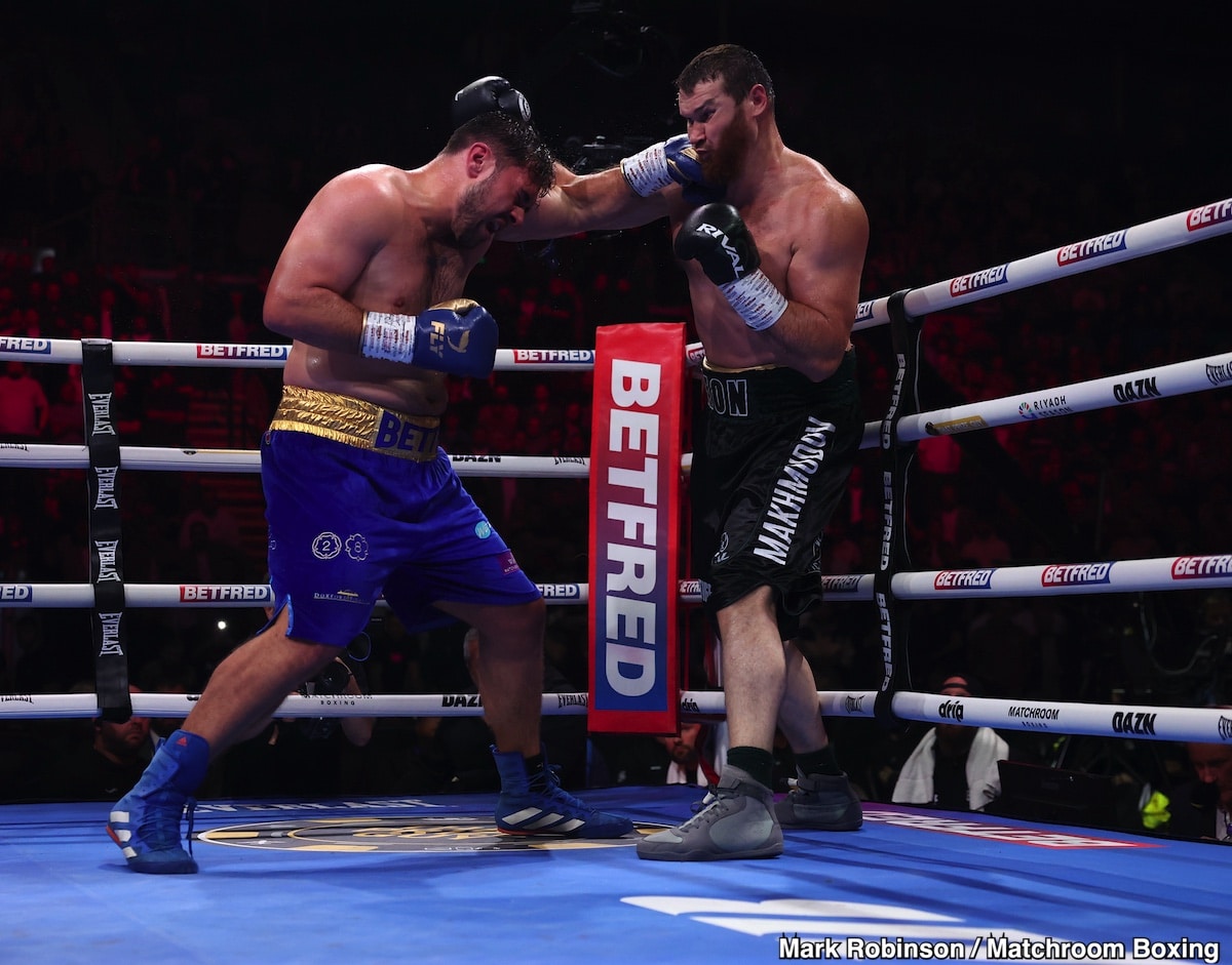 Image: Boxing Results: Arslanbek Makhmudov Survives Late Scare to Defeat Dave Allen in Brutal Heavyweight Slugfest at Sheffield Arena