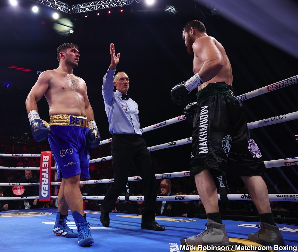 Image: Boxing Results: Arslanbek Makhmudov Survives Late Scare to Defeat Dave Allen in Brutal Heavyweight Slugfest at Sheffield Arena