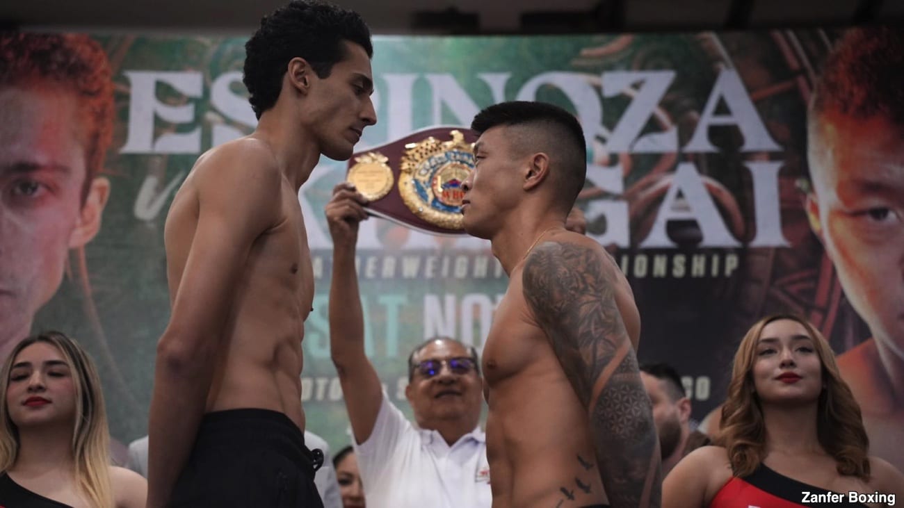 Image: Tonight: Unbeaten Rafael Espinoza In Stay-Busy Fight With Arnold Khegai