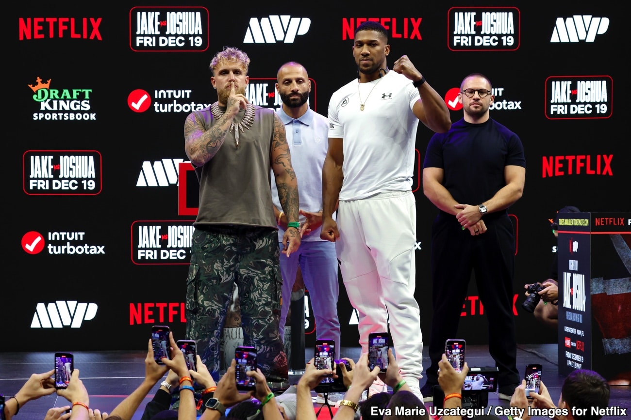 Image: Eddie Hearn Fires Back After Nakisa Claims Joshua Is ‘Easier Than Gervonta,’ Warning Jake Paul He’s About to Meet Real Heavyweight Speed on December 19