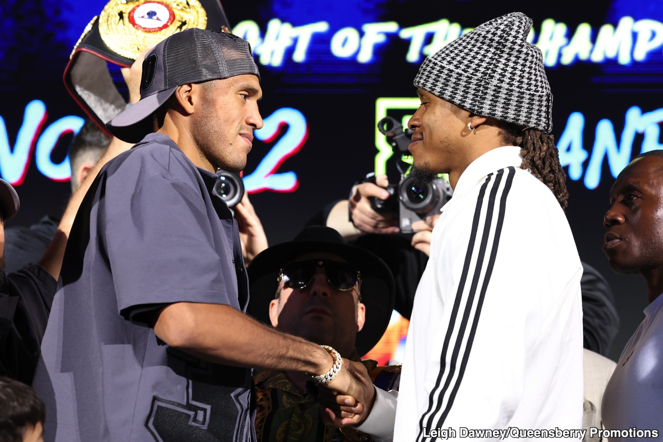 Image: Benavidez Invites Yarde Into a “Shootout” While Looking One Punch Away From Collapse