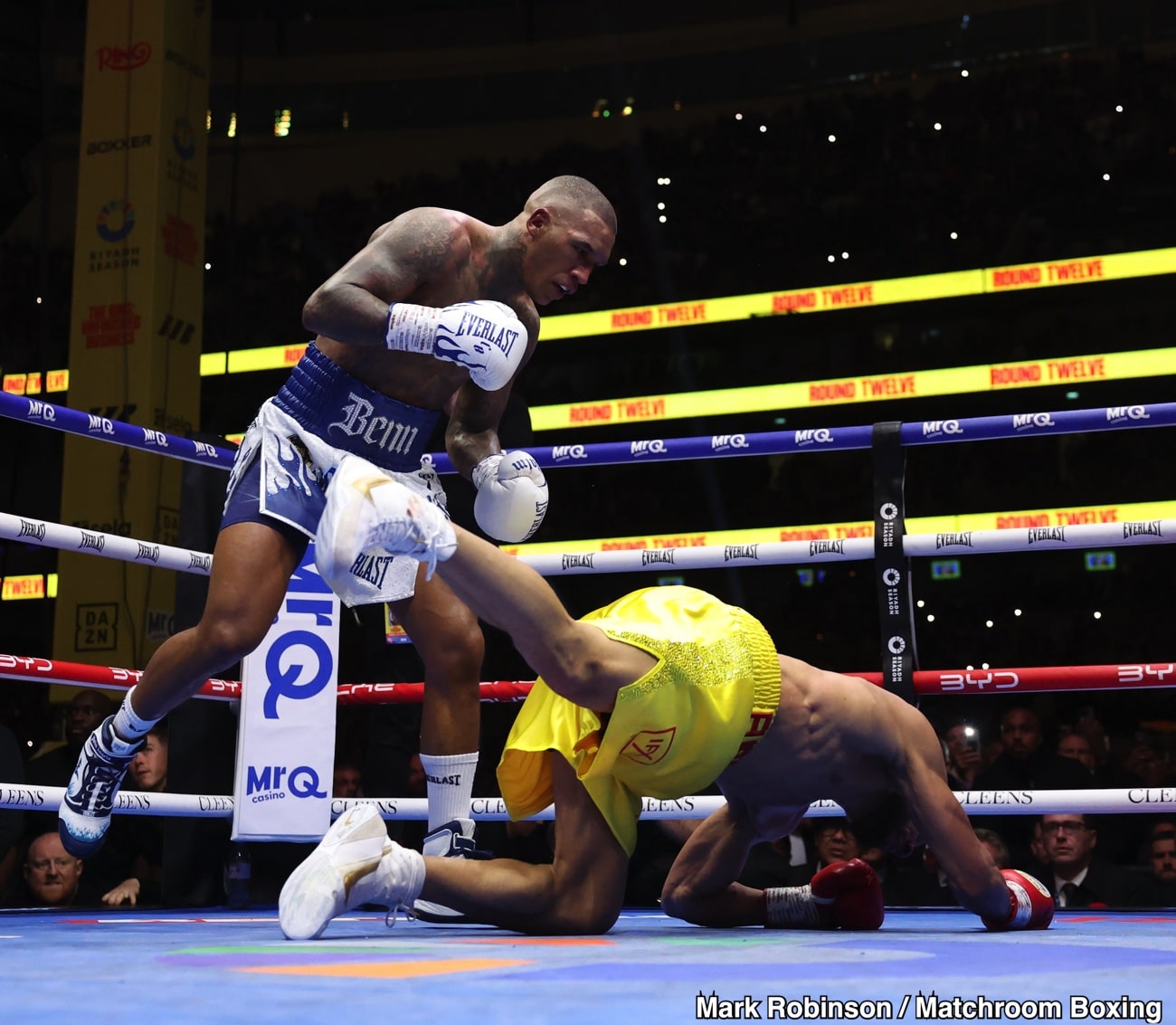 Image: Boxing Results: Benn Floors a Weight-Ravaged, 36-Year-Old Eubank Jr. Twice in Round 12 as Hearn Oversells a Routine Win as “Superstardom”