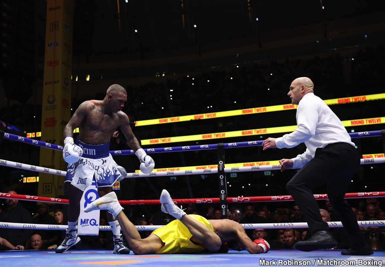 Image: Live Results: Eubank Jr. vs. Conor Benn 2 Tonight from London, England