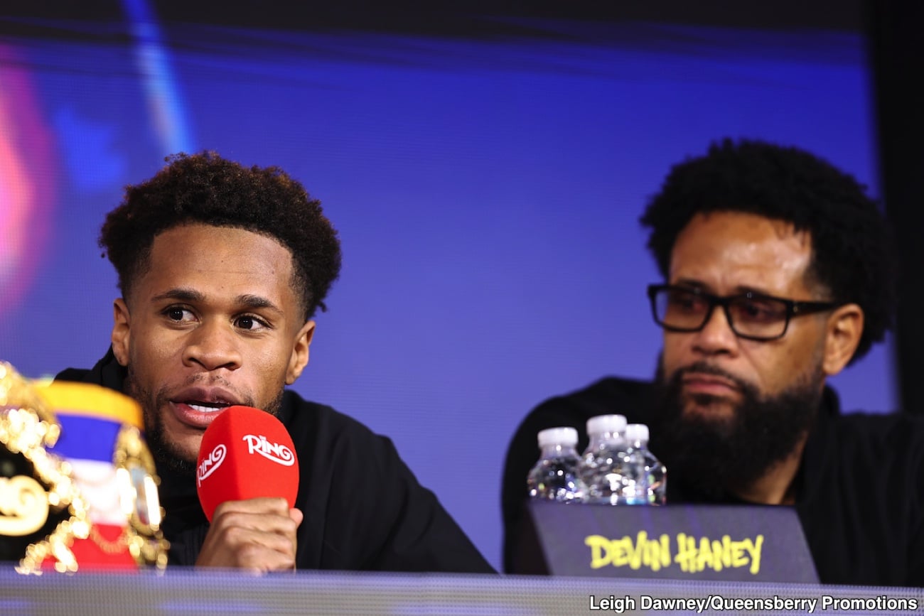 Image: Haney Says He’ll Show His Full Arsenal Against Norman Jr. in WBO Title Fight