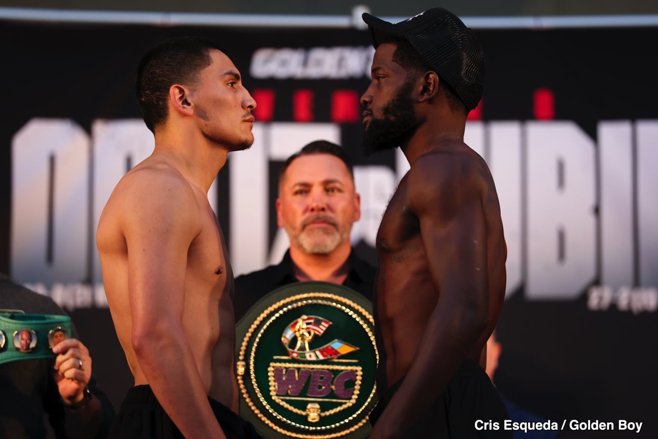 Image: Oscar De La Hoya Declares Vergil Ortiz Jr. the “Golden Ticket” of Boxing: Says Only Ortiz Can Fill Cowboys Stadium and Deliver the Next Mega-Fight