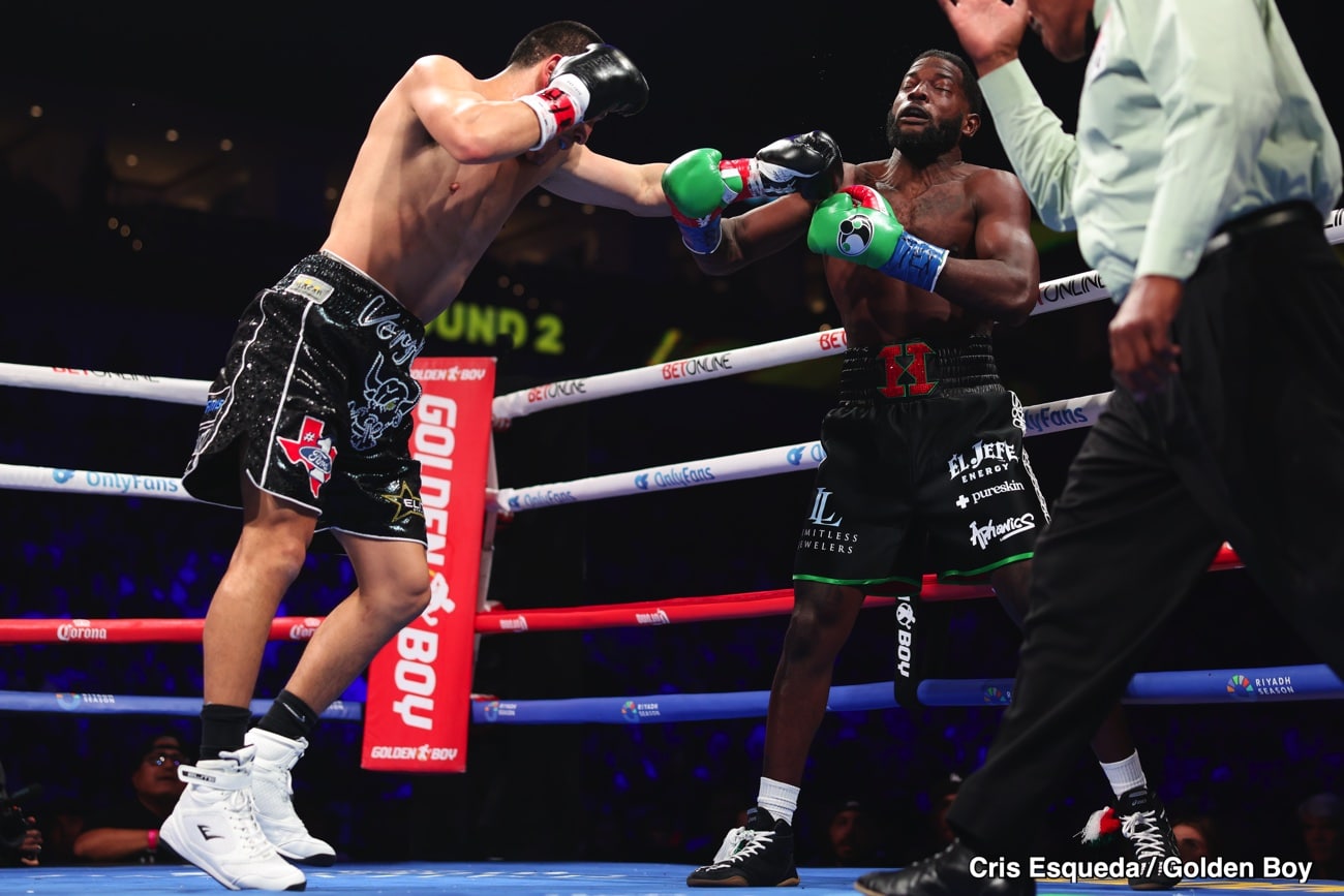 Image: Boxing Results: Vergil Ortiz Jr. Destroys Erickson Lubin in Two Rounds to Retain WBC Interim Super Welterweight Title in Fort Worth