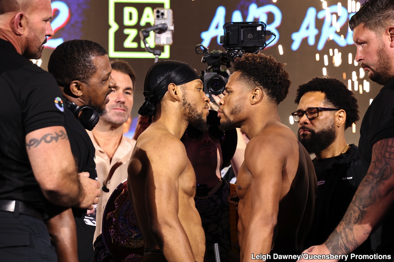 Image: Haney Expected to Run for His Life as Norman Jr. Hunts the Chin Everyone Questions