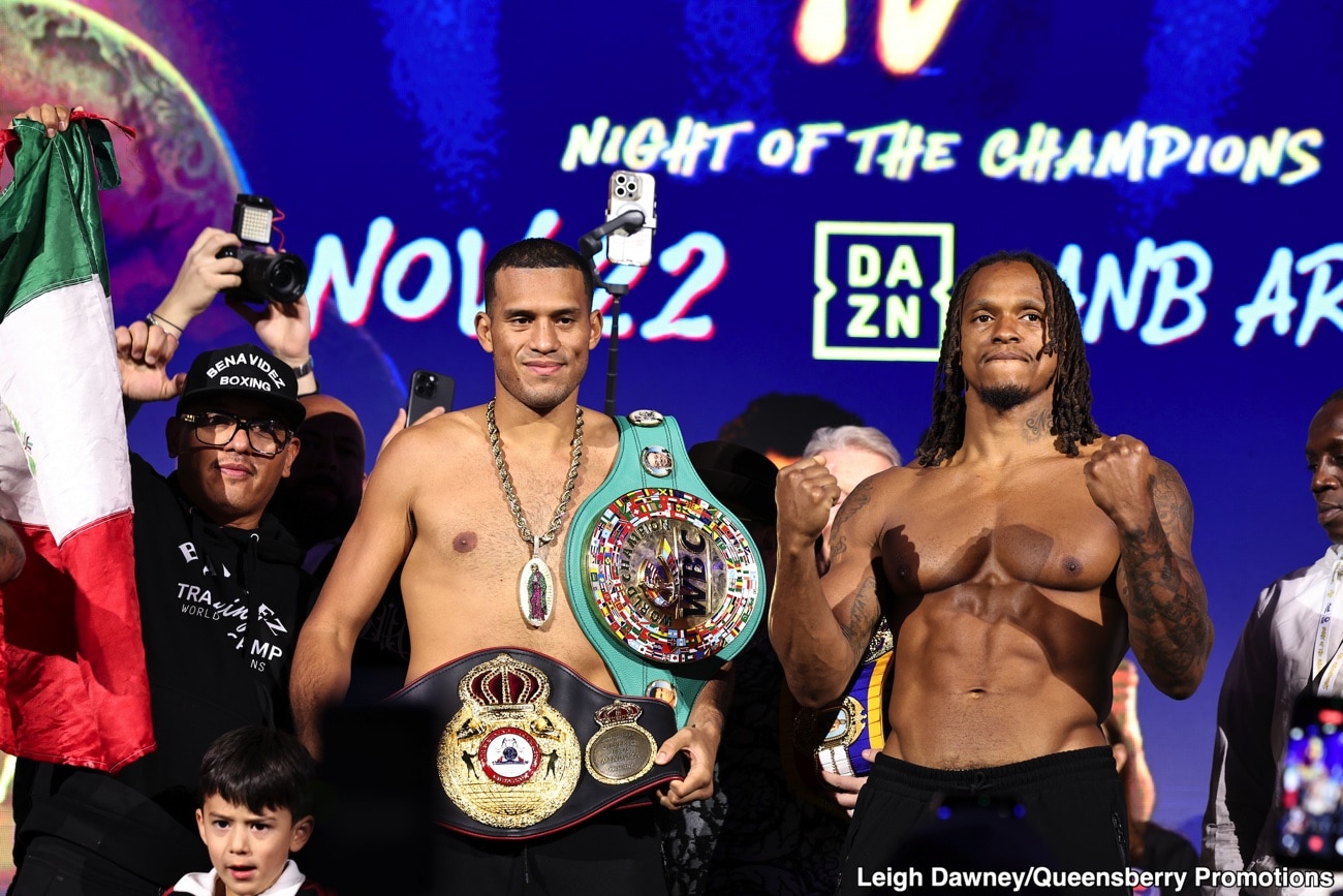 Image: Live Results: Benavidez vs. Yarde, Haney vs. Norman Jr – Round-by-Round Coverage