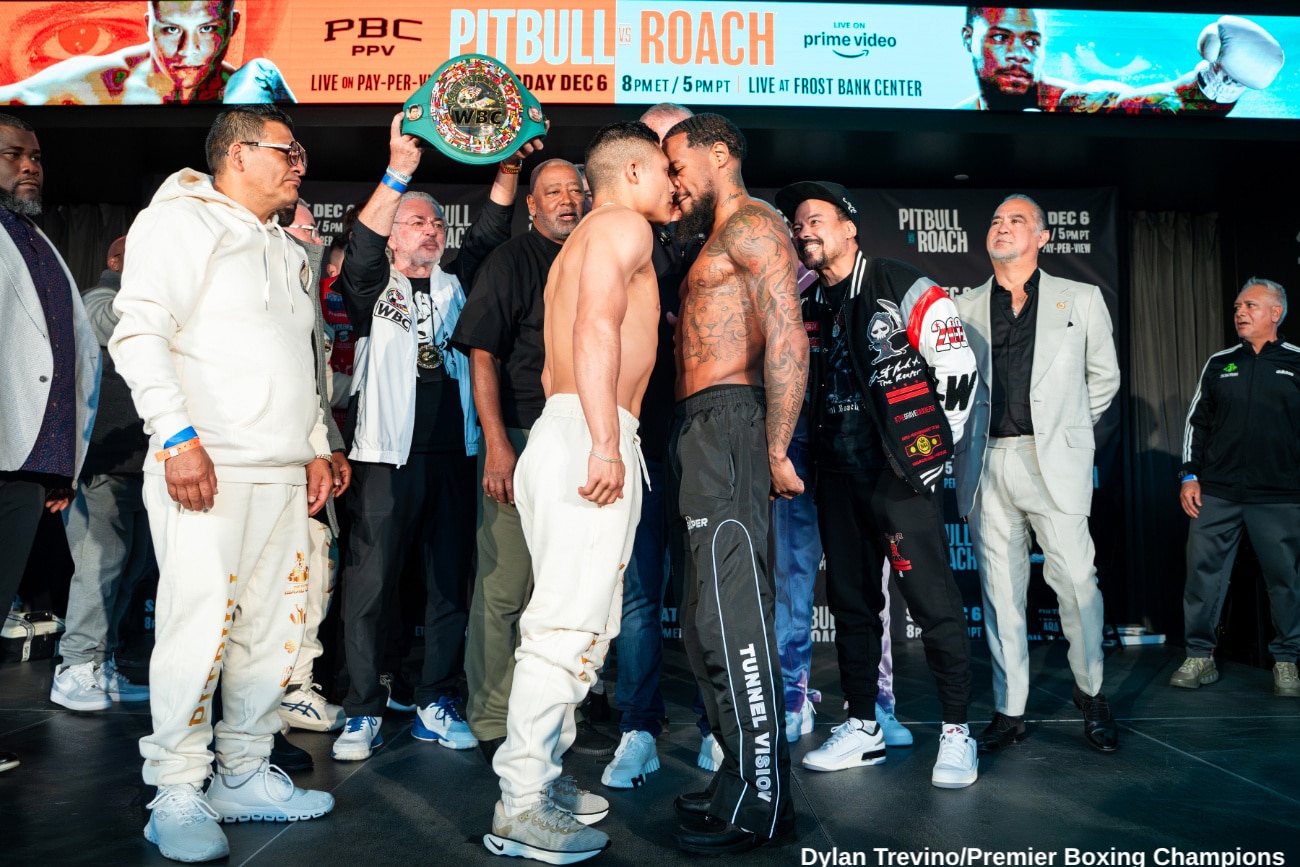 Image: Pitbull Cruz vs Lamont Roach Jr. Saturday Night, Live On PBC PPV On Prime Video