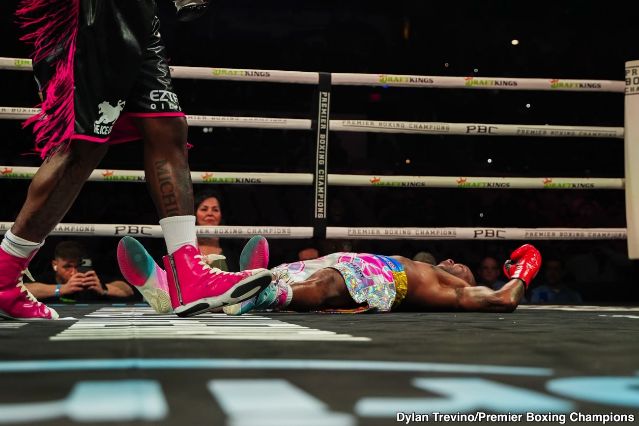 Image: Boxing Results: Frank Martin Flattens Barthelemy in 4th-Round KO