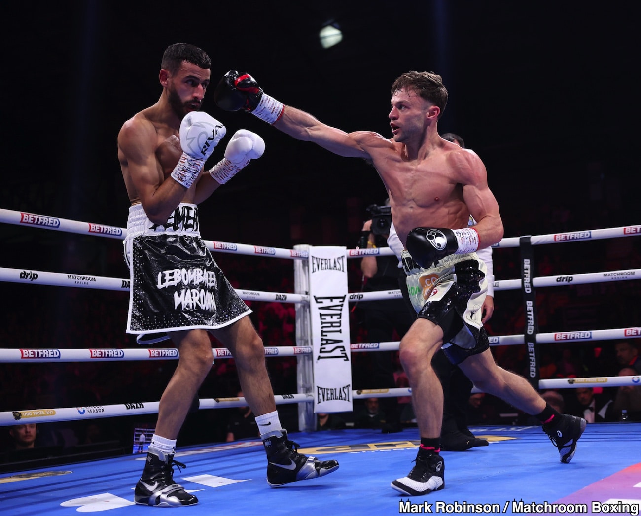 Image: Boxing results: Josh Padley beats Jaouad Belmehdi in two
