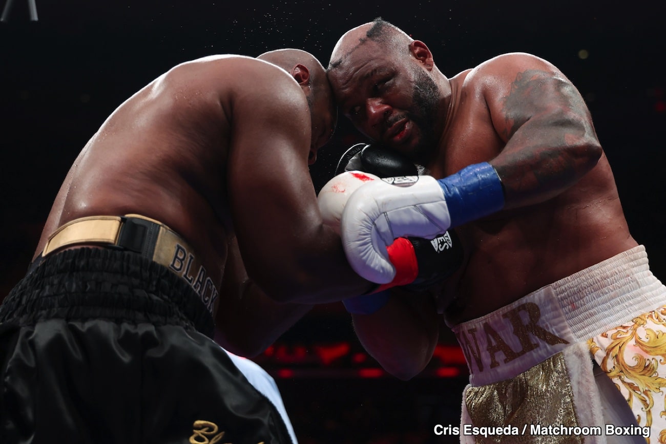 PICTURES: Boxing results: Jarrell Miller defeats Kingsley Ibeh in split decision