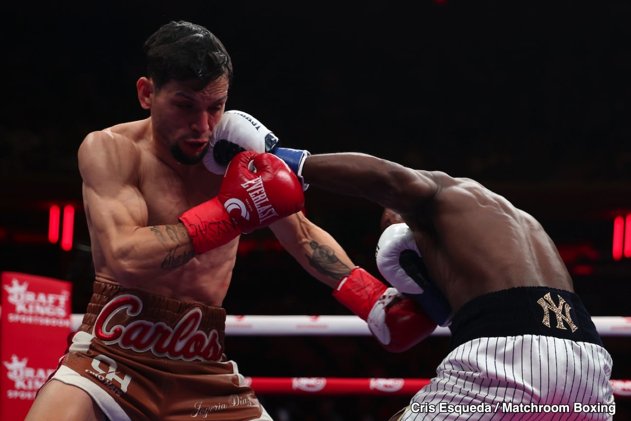 Picture: Boxing results: Bruce Carrington KOs Castro in the ninth round