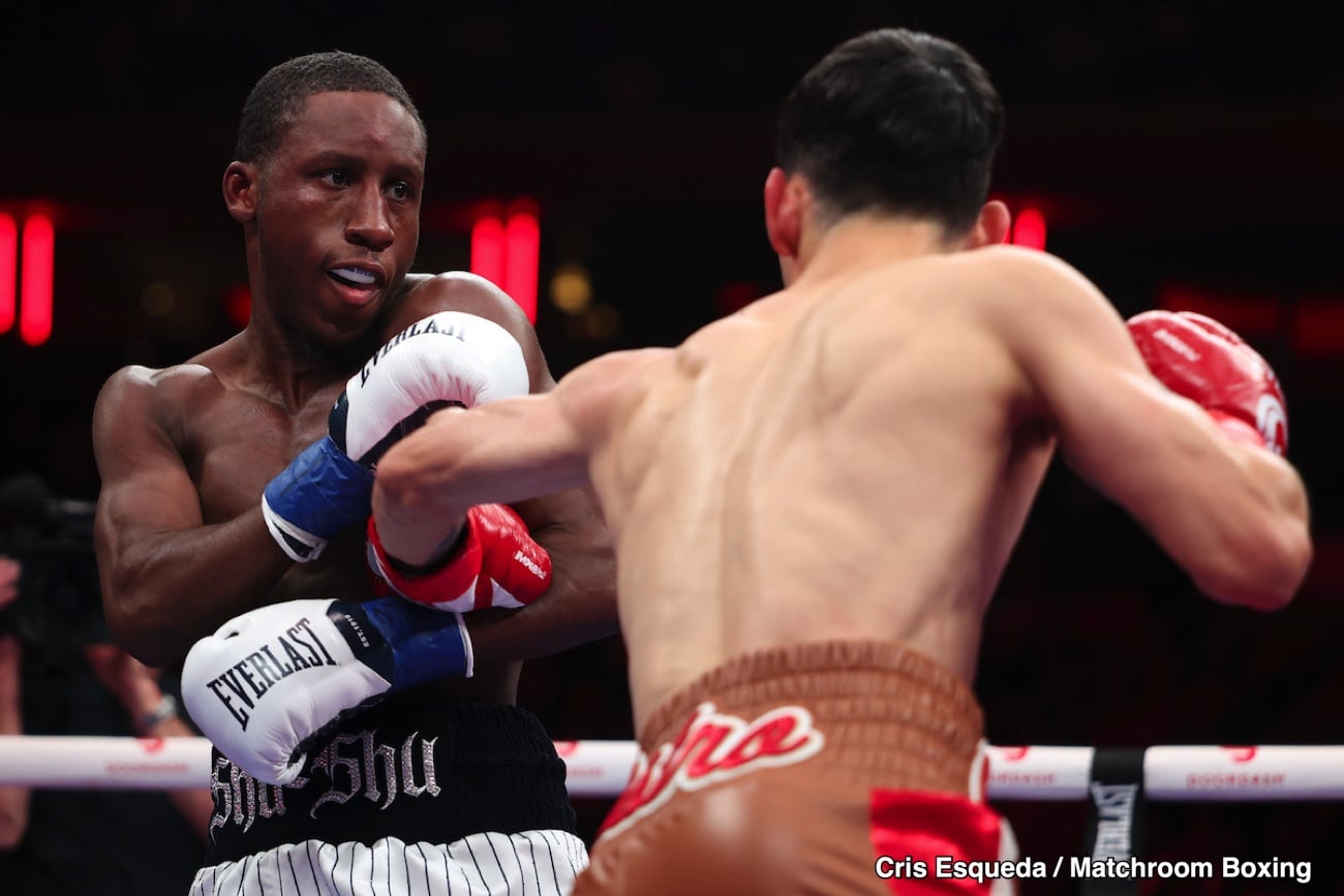 Picture: Boxing results: Bruce Carrington KOs Castro in the ninth round